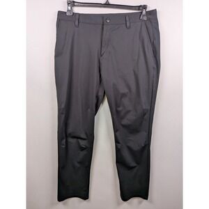 Rhone Commuter Five Pocket Pants Black Men's Size 33x29 Flex Knit 4-way Stretch